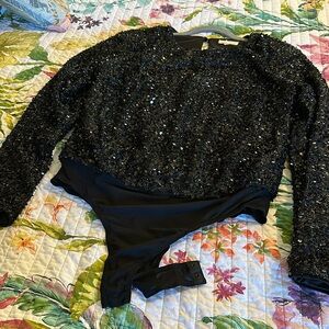 NWOT Vici Sequin Body Suit